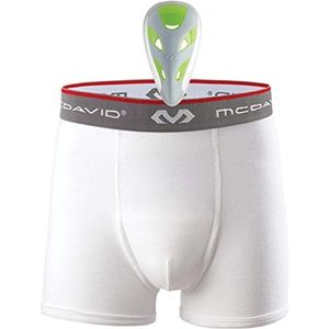 McDavid - MLB - Honkbal Tok - Met Boxer Short - Inclusief FlexCup - Wit