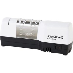 Hybride Diamanten Slijpmachine - Voor Recht en Gekarteld Messen - Wit