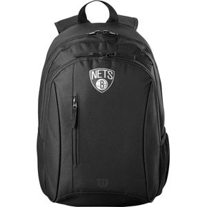 Wilson NBA Team Brooklyn Nets Backpack WZ6015002, Unisex, Zwart, Rugzak, maat: One size