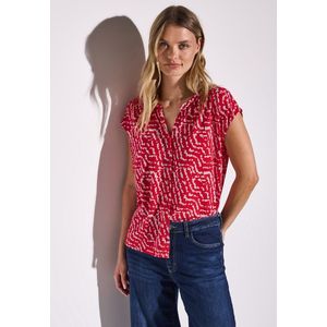 Street One - A323167 - printed shirt w.button panel