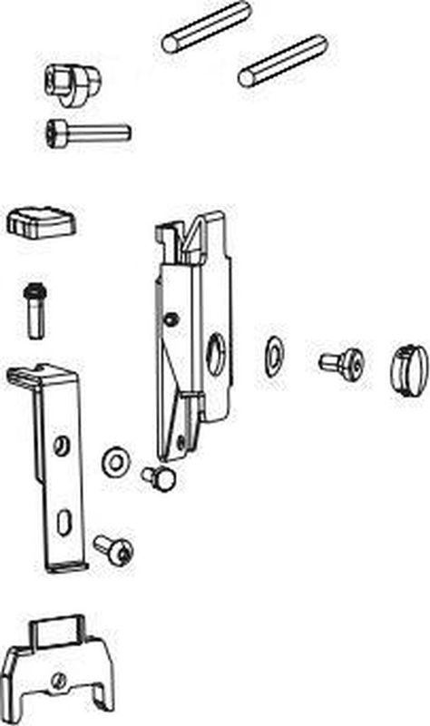 Zebra - Paper Guide Kit - Mediageleideradapter voor Printer