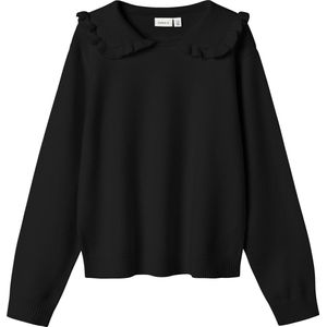 Name It kids meisjes trui NELIA Black Regular Fit