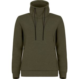 Clique - Hobart - Sweatshirt - Zwart - Hoge Kraag - Lichtgewicht