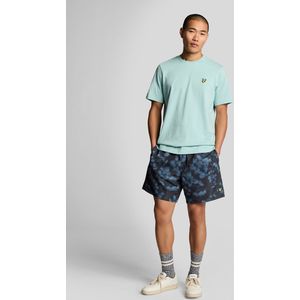 Lyle & Scott - Digitale Bloemenprint - Zwemshort - Donkerblauw