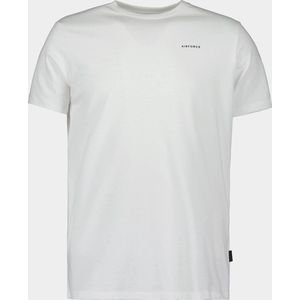 Airforce T-shirt korte mouw Wit Airfoce Basic T-shirt TBM0888/100