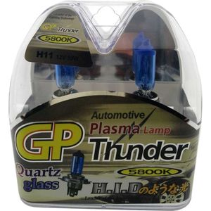 GP Thunder 5800k H11 55w Bright White Xenon Look