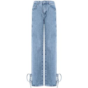 Jeans bossy bow - nieuwe collectie - herfst/winter - dames - blauw - maat M