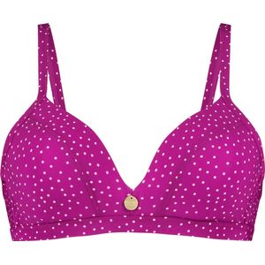 ten Cate Beach triangle bikinitop berry dots voor Dames | Maat 38xD