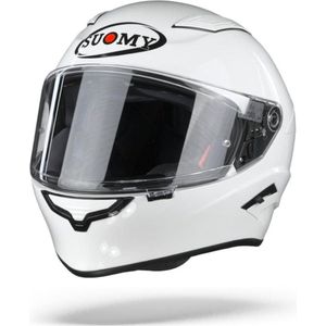 Suomy Speedstar Plain Wit Integraalhelm - Motorhelm - Maat S