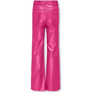 ONLY kids meisjes broek JUICY Fuchsia Purple Wide Leg Fit