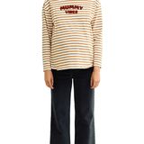 Vertbaudet - Marinière T-shirt - Biologisch Katoen - Zwangerschaps- en Borstvoeding