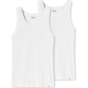 Schiesser Heren onderhemd 2 pack Long Life Cotton