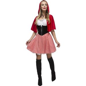 SMIFFYS - Sexy Roodkapje outfit voor dames - S