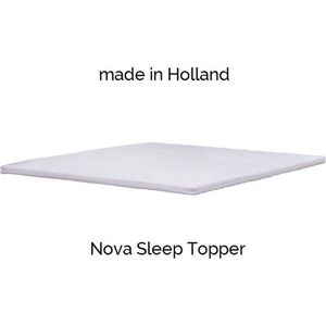 Nova Sleep - Topmatras 180x200 - Traagschuim 5cm - Topper matras Nasa Visco