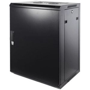 DSIT - 12U Wandkast - Serverbehuizing - Metalen Deur - 600x450x635mm