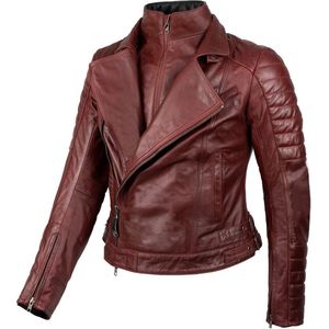 By City Damen Motorrad-Jacke Queens Jacket Garnet-L