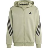 Adidas 3-Stripes casual vest heren groen