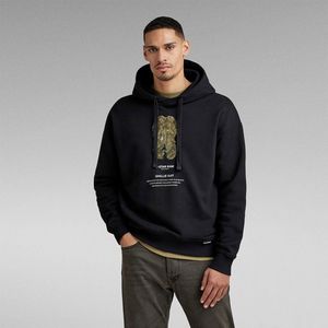 G-star Archive Loose Capuchon Zwart L Man