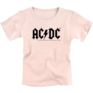 AC/DC Metal-Kids - Logo Meisjes T-shirt - roze - 104
