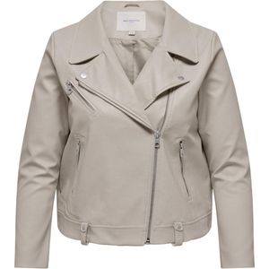 ONLY CARMAKOMA CARVERA FAUX LEATHER BIKER OTW Dames Jas - String