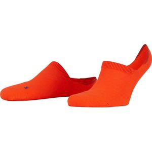 FALKE Cool Kick anatomische pluche zool functioneel garen footies Unisex oranje - Maat 44-45