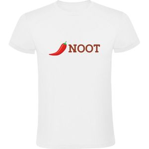 Peper - Noot Heren T-shirt | Pepernoot | Sinterklaas | Sinterklaasshirt | Pakjesavond | Sambal | Spaanse Peper | Shirt