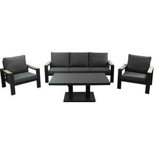 Buitengewoon Boet Benton Sofa Loungeset - Antraciet