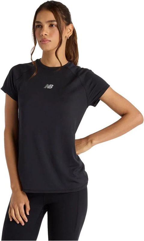 New Balance Seasonal Jacquard T-shirt Met Korte Mouwen