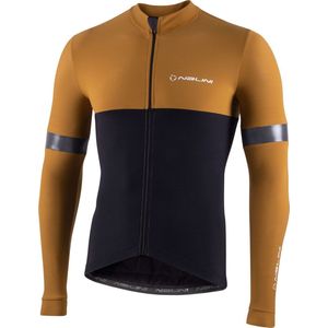 Nalini - NEW WARM REFLEX - Fietsshirt - Bruin - Lange Mouwen
