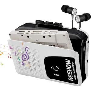 Tape Cassette Speler - Wit