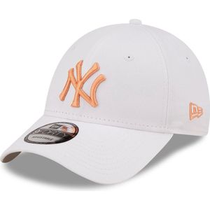 New Era 9fortyâ® New York Yankees Cap 60358180 - Kleur Wit - Maat 1SIZE