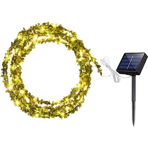 Livano Klimop Slinger - Met Led Lichtjes - Met Lichtjes - Klimop Kunstplant - Plant Slinger - Hangplant Kunstplanten - Fairy Lights - String Lights - Bedroom - Nep Klimop - 10M 100 Leds