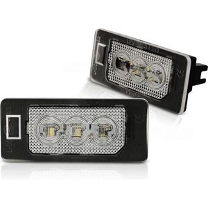 Kentekenverlichting LED AUDI Q5 / A4 08-10 / A5 / TT / VW PASSAT B6 Combi Station 3xLED