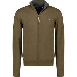 Geographical Norway Fregate Heren Vest Opstaande Kraag Kaki - 3XL