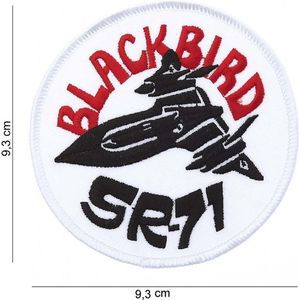 Embleem stof Blackbird SR-71