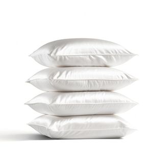 4x Zijden Kussensloop 45x65cm Wit Ritssluiting 19 Momme - Kussensloop set - Luxe Silk Kussensloop 100% moerbei zijde - Zijde kussensloop - Silk Heaven - 45x65cm (voor ergonomische kussens 60x40cm) / Ritssluiting