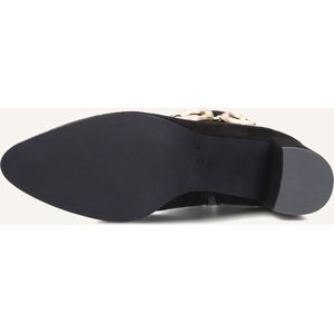 Notre-V - 8558 - Enkellaarsjes - Zwart - Dames