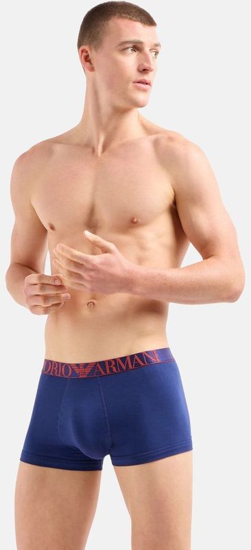Emporio Armani Boxershorts  lichtblauw / donkerblauw / rood / zwart