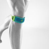 Bauerfeind Sports Knee Strap - Maat: M - Kleur: Blauw