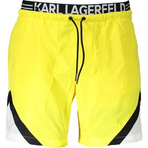 Karl Lagerfeld Beachwear Zwembroek Geel M Heren