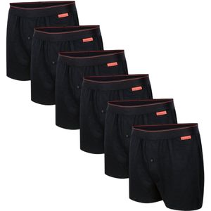 Undiemeister - Volcano Ash - Boxershort - Zwart - 6-Pack - Mellowood Tencel