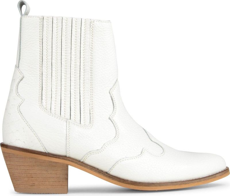 PS Poelman - TARTOR - Enkellaarsjes - Crème