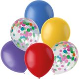 Ballonnen Mix Color Pop - 6stk