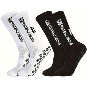 Livé® Sport Sokken 2-Paar – Antislip Grip, Ademend & Zweetabsorberend