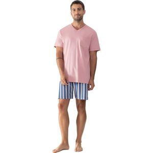 Mey Korte Pyjama Summery Stripes Heren 33069 594 pink herbs 52