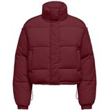 Onlellie - Puffer Jacket - Gevoerd - Hoge Hals - Lange Mouwen - Knoopsluiting