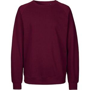 Neutral - Unisex Sweatshirt - Bordeaux - 100% Biologisch Katoen maat XS