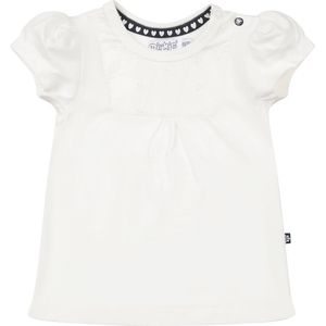 Dirkje R-TRES BIEN Meisjes T-shirt - White - Maat 110