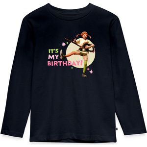 Pippi Langkous It's My Birthday Premium T-Shirt Kinderen Met Lange Mouwen