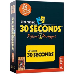 999 Games 30 Seconds Uitbreiding - Speel met 3-24 spelers in 30 minuten - Leeftijd 10+ - Nieuwe kaarten en begrippen